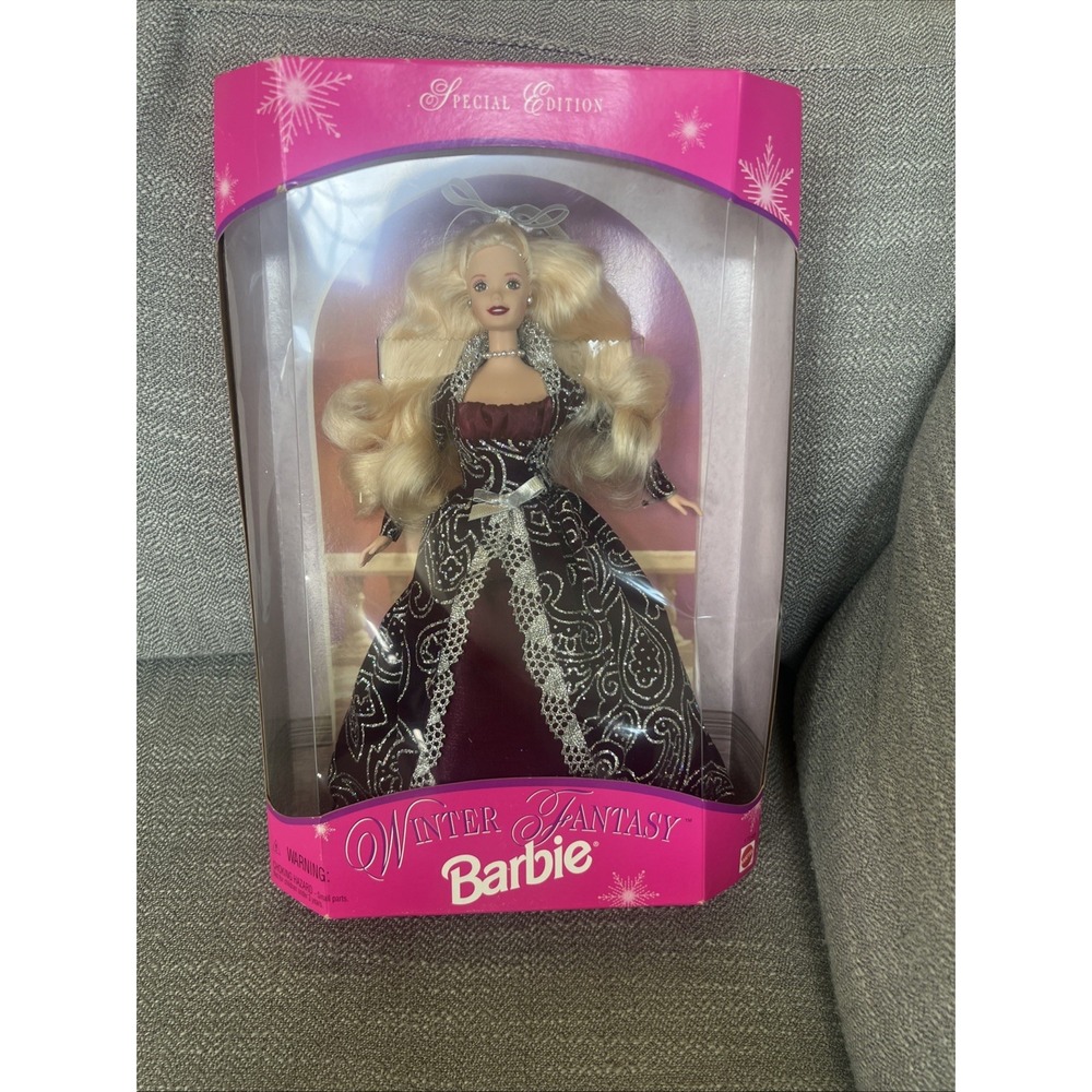 Barbie Doll Winter Fantasy 1996 Mattel 17249 Special Edition NRFB Blonde